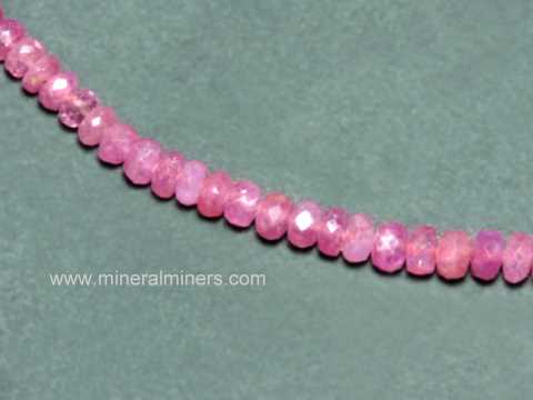 Pink Sapphire Necklace