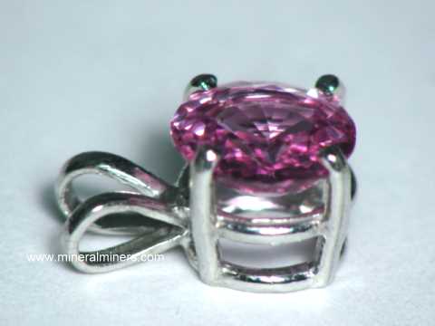 Pink Sapphire Pendant