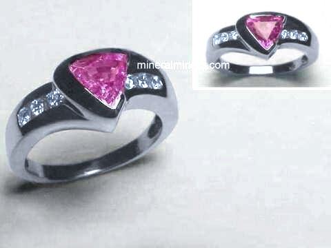 Pink Sapphire Ring