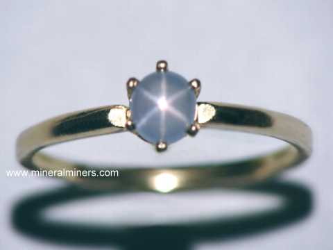 Star Sapphire Jewelry: Natural Star Sapphire Pendants, Necklaces and Star Sapphire Rings