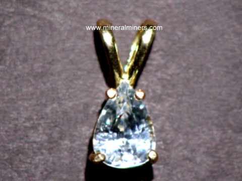 White Sapphire Pendant