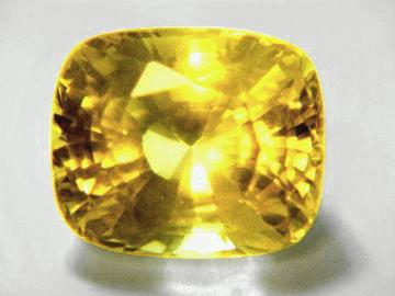 Rare Large Size Yellow Sapphire Gemstone