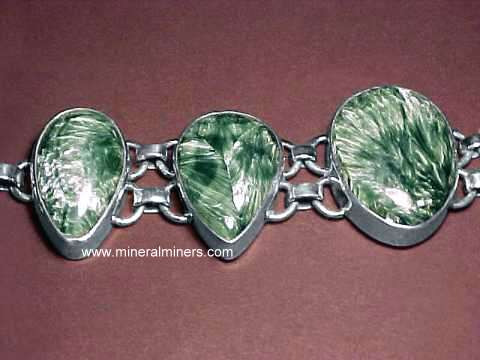 Seraphinite Bracelet