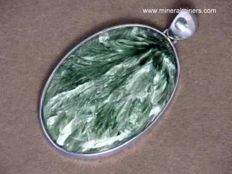 Seraphinite Jewelry