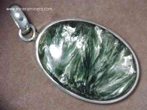 Seraphinite Pendant