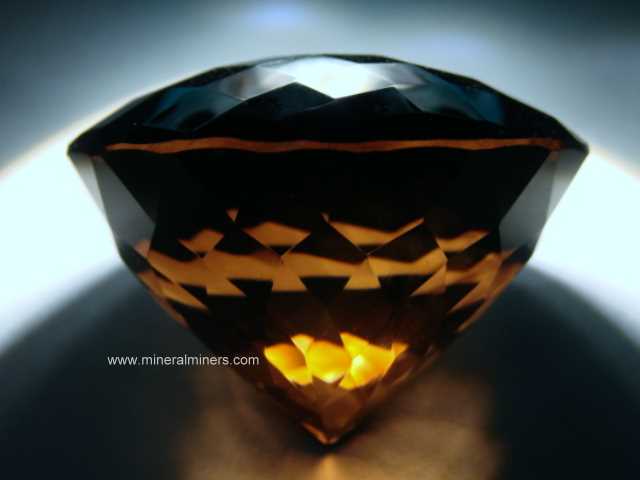 Rare Collector Quality Smoky Quartz Crystal: large flawless smoky quartz gemstone