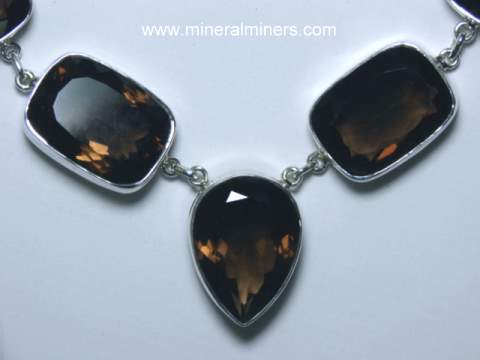 Smoky Quartz Necklace