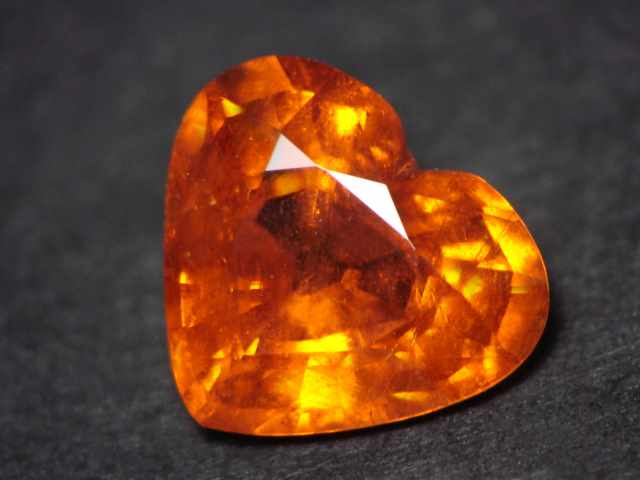 Mandarin Spessartite Garnet Gemstone