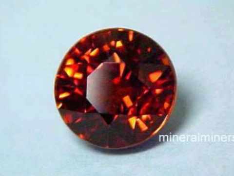 Spessartite Garnet Gemstones