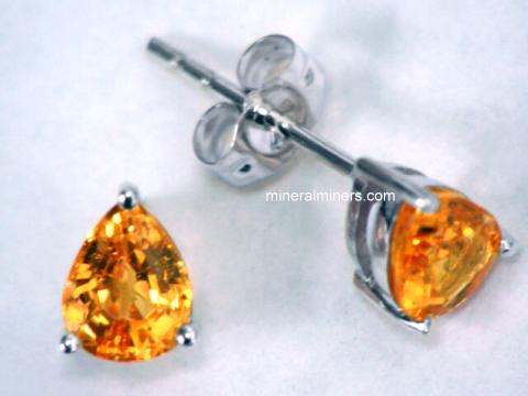 Spessartite Garnet Earrings