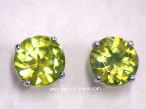 Sphene Earrings