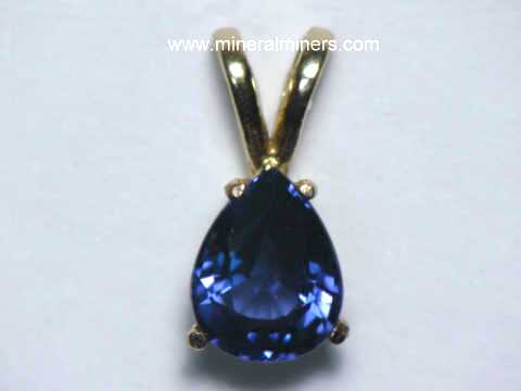 Spinel Jewelry: natural blue spinel jewelry