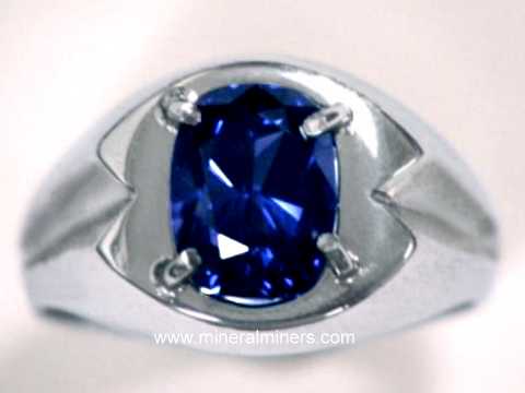 Natural Blue Spinel Ring