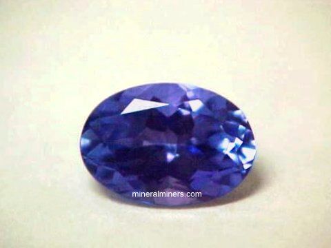 Natural Certified Blue Tanzanite Gemstone-1 Pc-Oval 7x5mm EPIC GEMS 1 Ct 