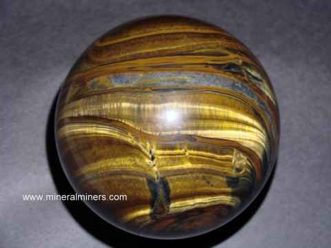 Tigers Eye Spheres