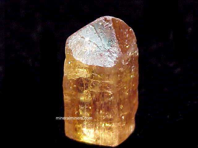 Imperial Topaz Crystals and Mineral Specimens - Natural Color