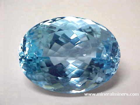 Blue Topaz Gemstone