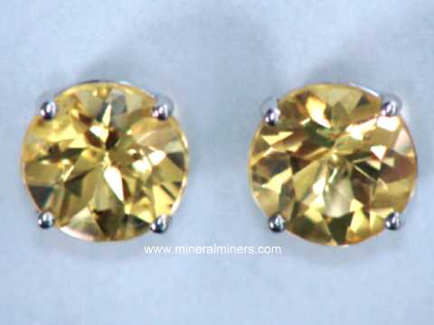 Imperial Topaz Earrings And Golden Natural Golden Topaz Earrings Item Topj327 Jewelry