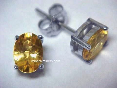 Topaz Earrings