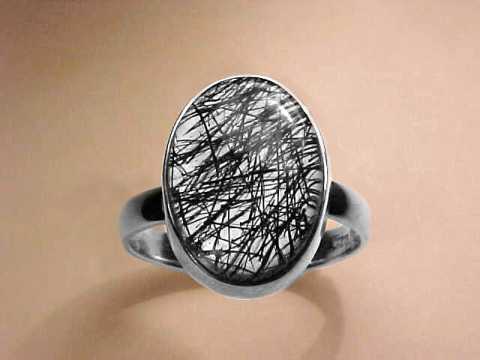 Black Tourmaline Ring