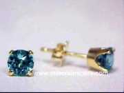 Blue Tourmaline Earrings