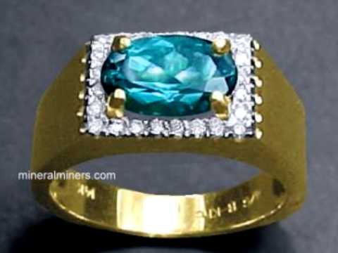 Blue Tourmaline Ring