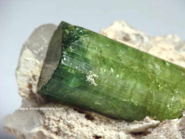 Green Tourmaline Crystal