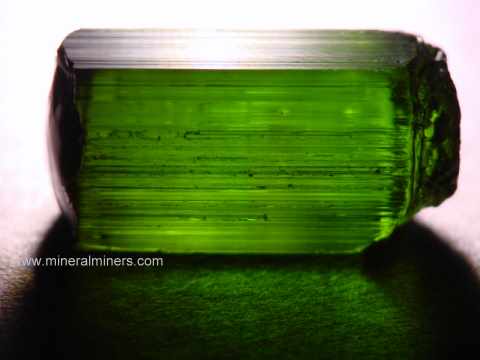 Green Tourmaline Facet Rough