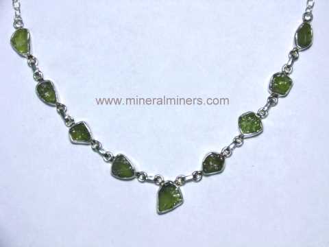 Green Tourmaline Necklace