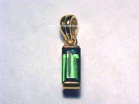 Natural Green Tourmaline Jewelry