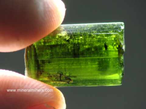 Natural on sale green tourmaline