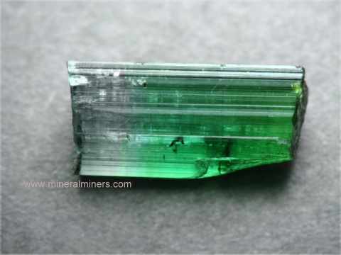 Bi-Color Tourmaline Lapidary Rough