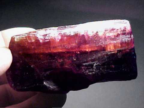 Rubellite Tourmaline Crystals