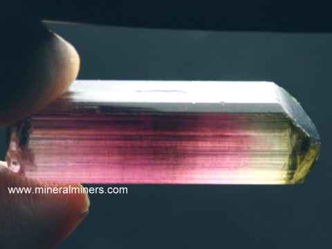 Rubellite Tourmaline Facet Rough: purple, peach, red, sunset & pink