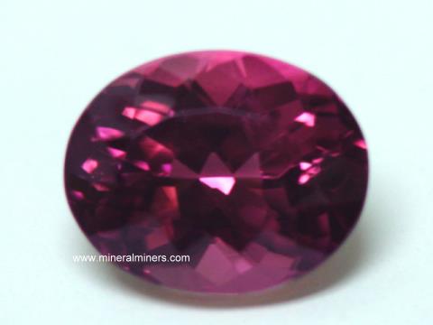 Rubellite Tourmaline Gemstones