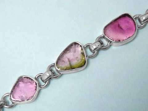 Pink Tourmaline Bracelet