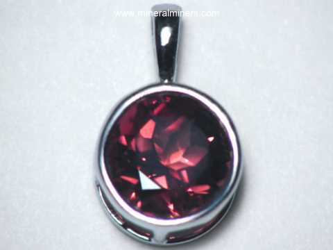 Sunset Tourmaline Pendant