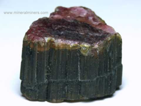 Watermelon Tourmaline Lapidary Grade Crystals and Lapidary Rough