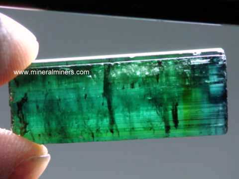 Bi-color Tourmaline Crystal
