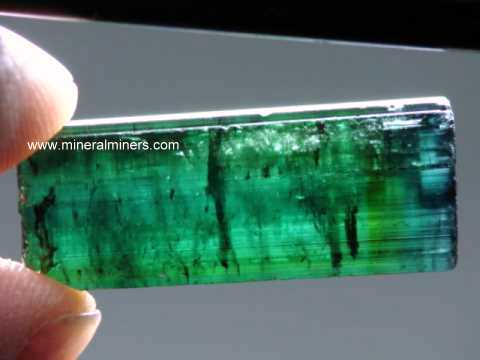 Bi-Color Tourmaline Crystal