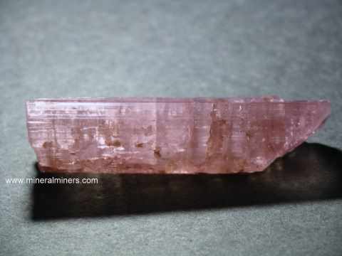 Stunning Gem grade hot pink Terminated Tourmaline  Crystal Mineral Specimen with baby crystal Rough Afghanistan TC12
