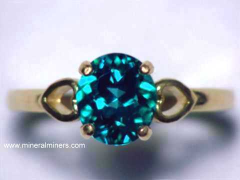 Blue Tourmaline Gemstone Jewelry