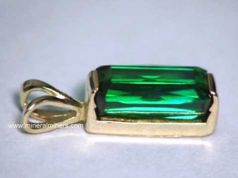Green Tourmaline Gemstone Jewelry