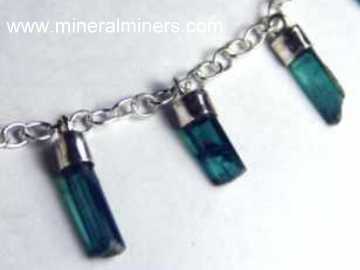 Indicolite Tourmaline Necklaces
