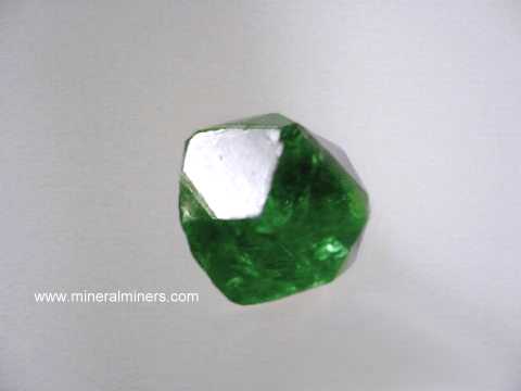 Tsavorite Green Garnet Crystals
