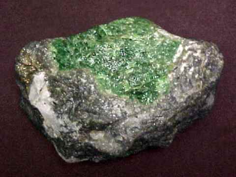 Tsavorite Garnet Mineral Specimen