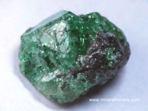 Tsavorite Green Garnet Crystals