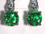 Tsavorite Garnet Earrings