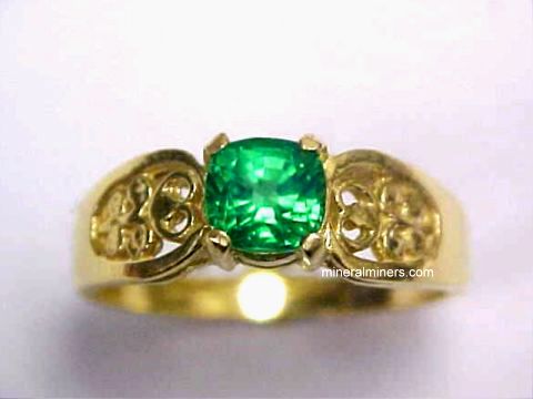 Grenat Tsavorite. 0.23 Carats. Tsavorite Mine Gogogogo -  Israel