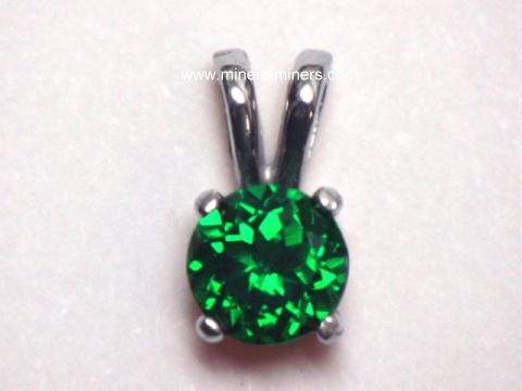 Tsavorite Garnet Pendant